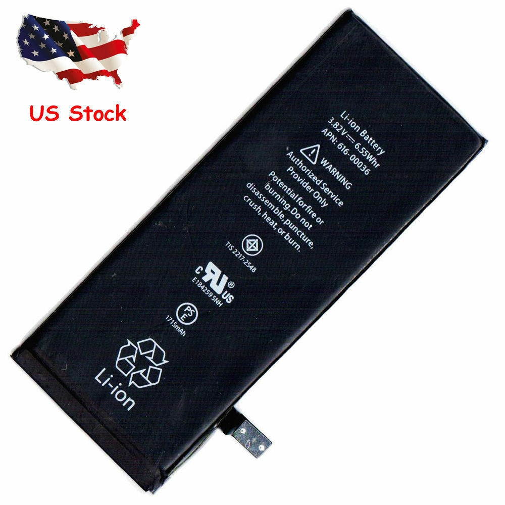 OEM Spec 1715mAh Li-ion Battery Replacement With Flex Cable For  iPhone 6S
