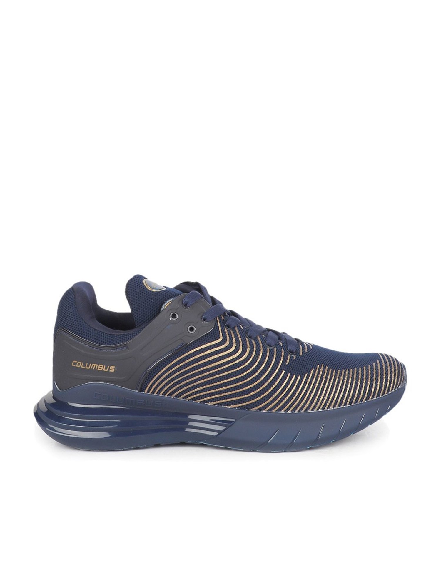 Columbus Men's Navy Running Shoes