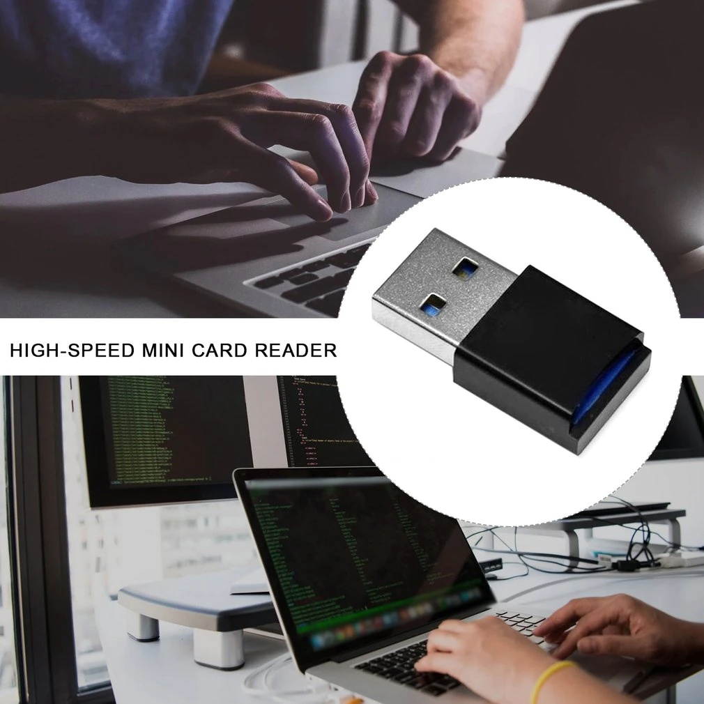 USB3.0 Card Reader Tf Card Reader High Speed Mini Card Reader All-in-one Adapter Memory Card Durable Reader