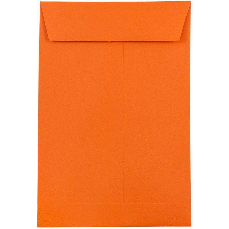 JAM Paper 50pk 6 x 9 Open End Catalog Recycled Envelopes - Orange