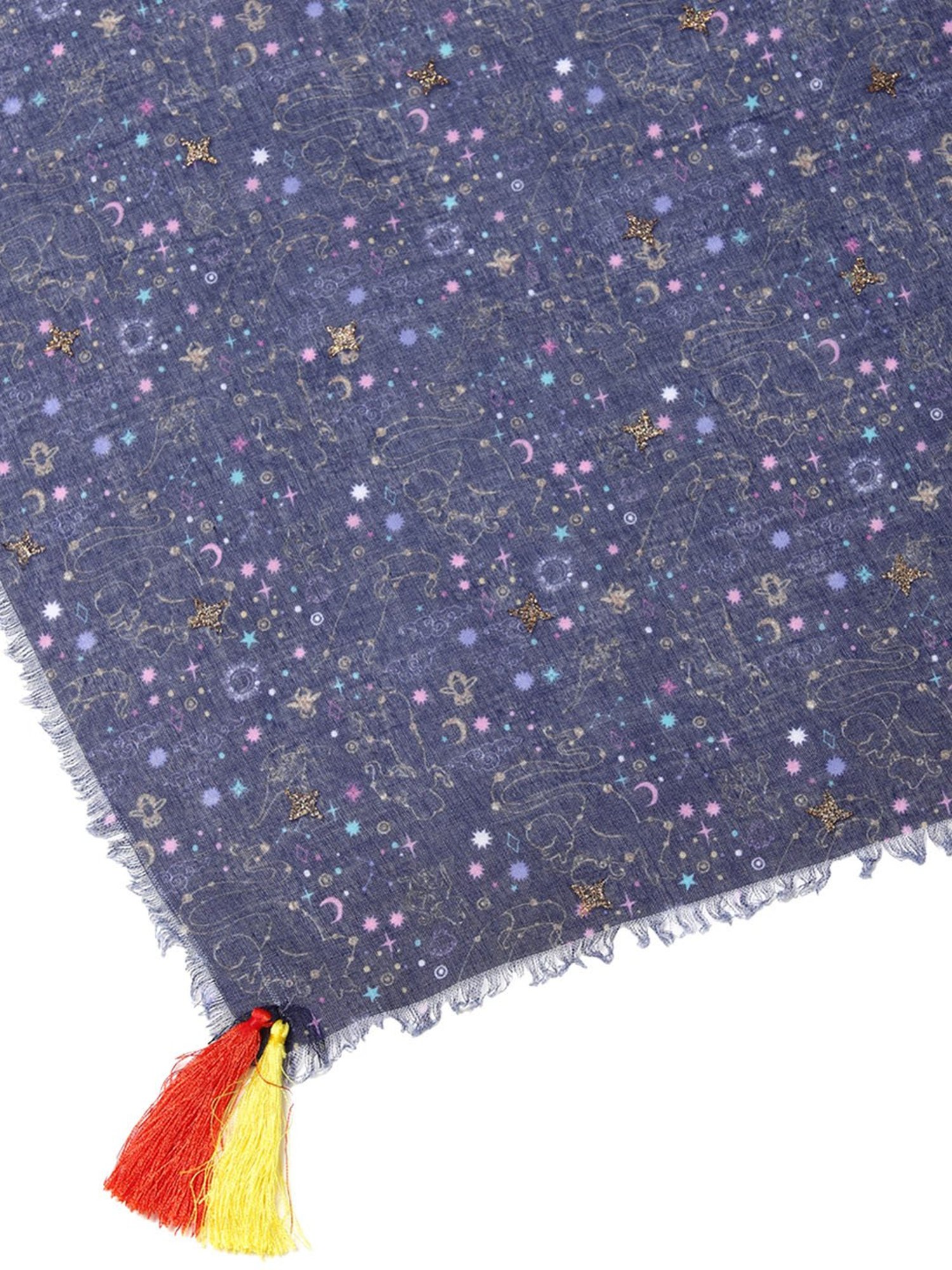 Aditi Wasan White Floral Stole