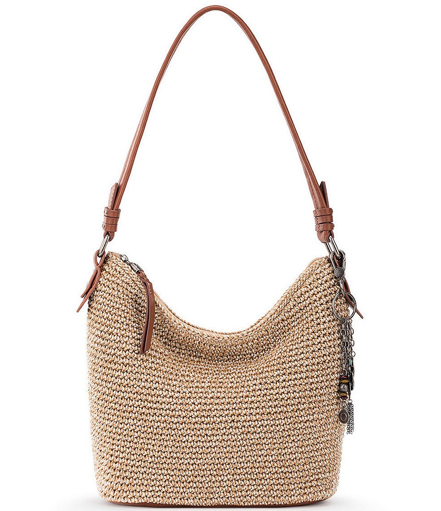 The Sak Sequoia Hand-Crocheted Small Hobo Bag