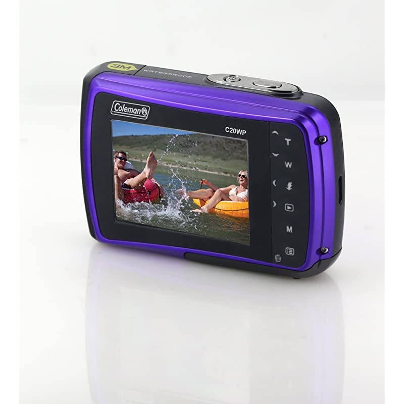 Xtreme 18.0 MP HD Underwater Digital & Video Camera (Waterproof to 10 ft.), 2.5", Purple (C20WP-P)