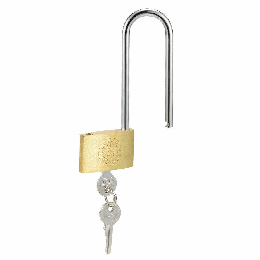 [Pack of 2] Solid Brass Padlock Keyed Alike with 26mm Wide Body w/ 2X Keys each