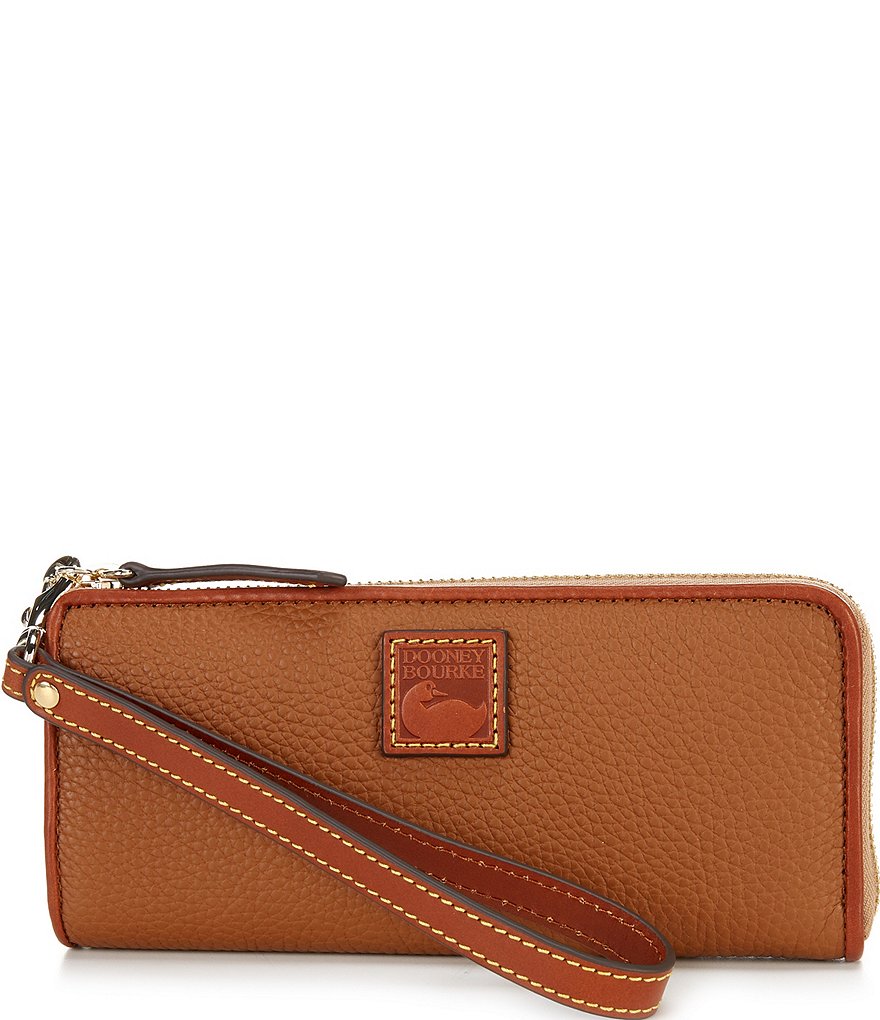 Dooney & Bourke Pebble Collection Zip Clutch Wristlet