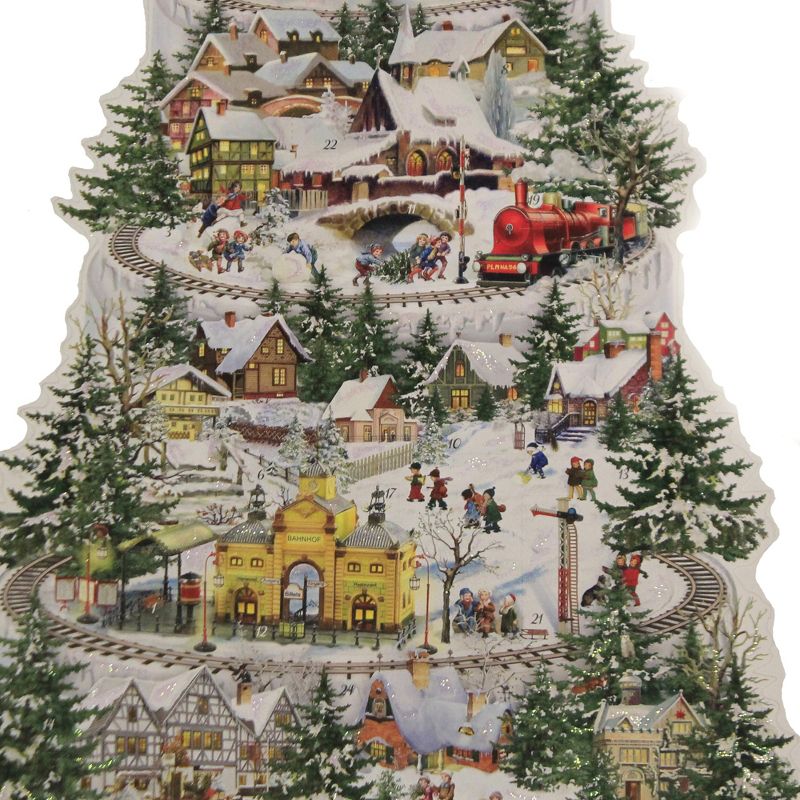 Christmas 23.5" Christmas Railway Advent Calendar  -  Advent Calendar