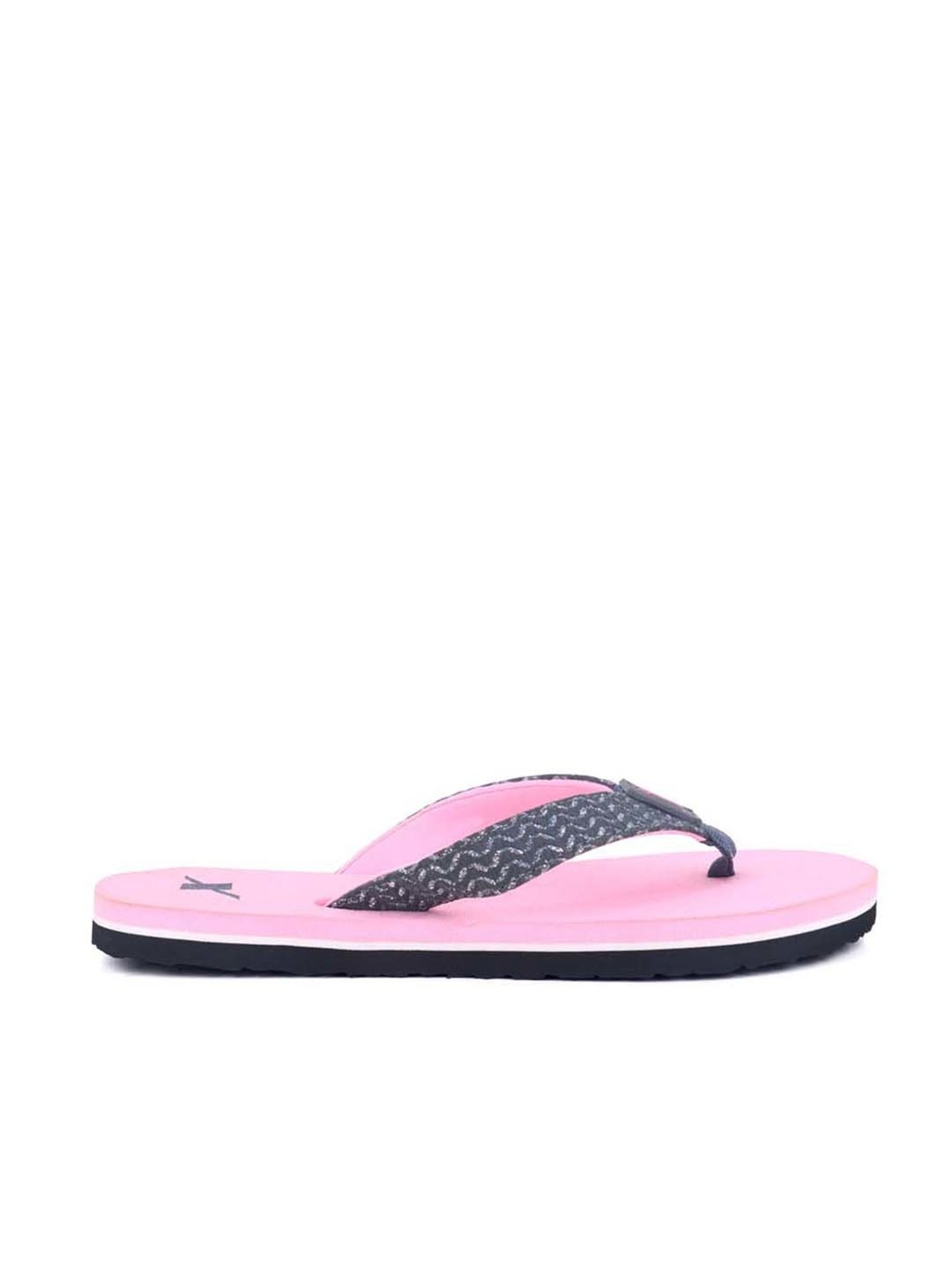 Sparx Women's Grey Flip Flops
