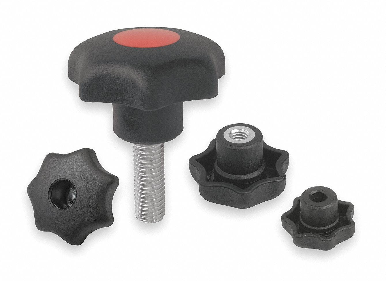 Kipp Hand Knob,,M6  K0155.406X35