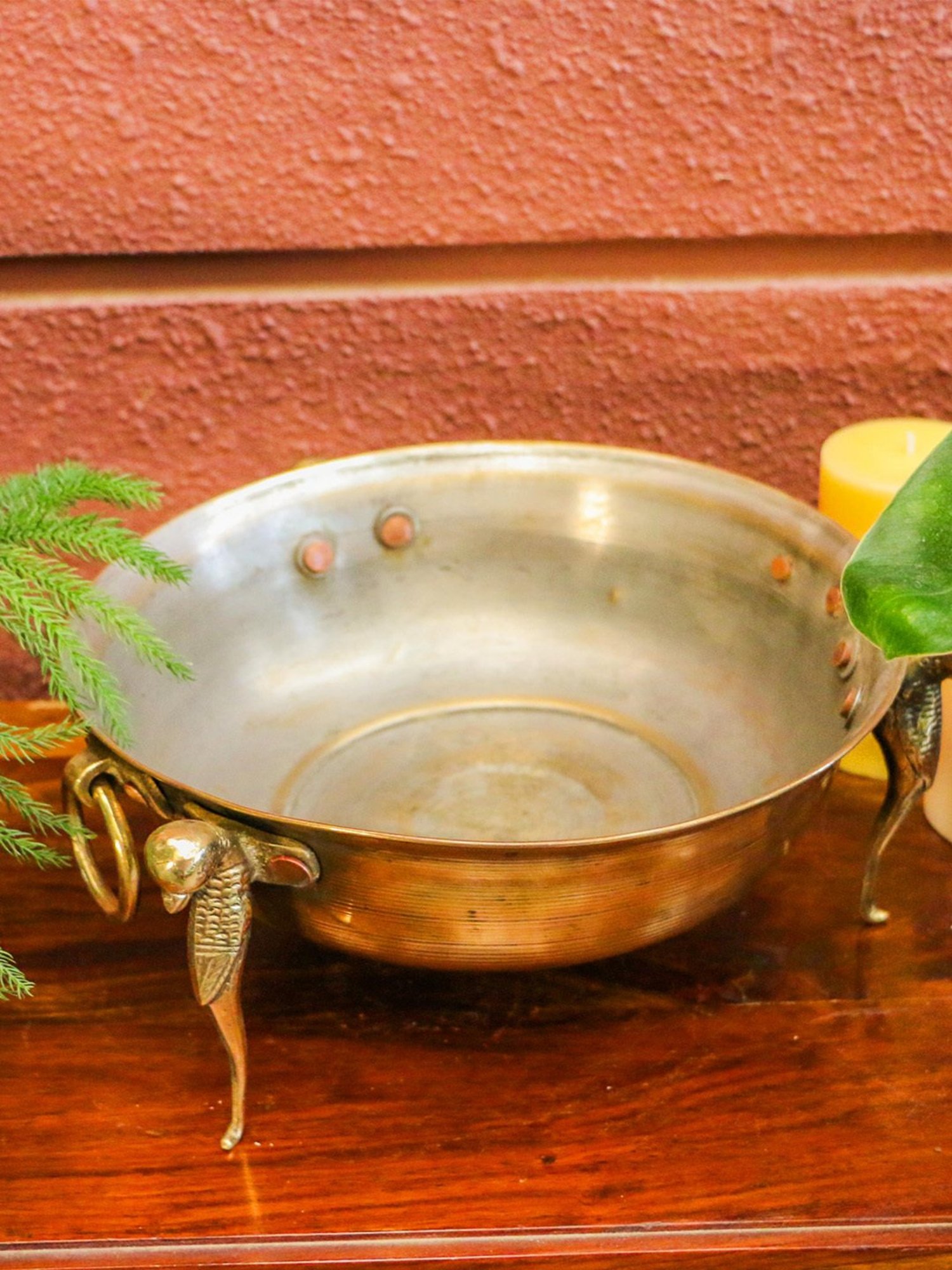 Ambi Vintage Water Container On Engraved Legs