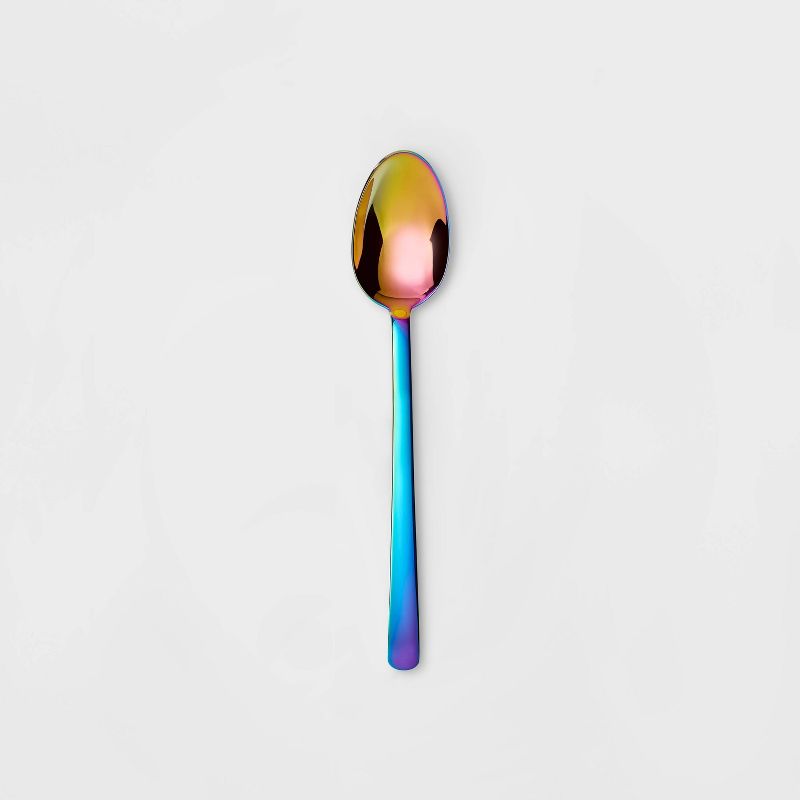 Stainless Steel Iridescent Dinner Spoon - Room Essentials™