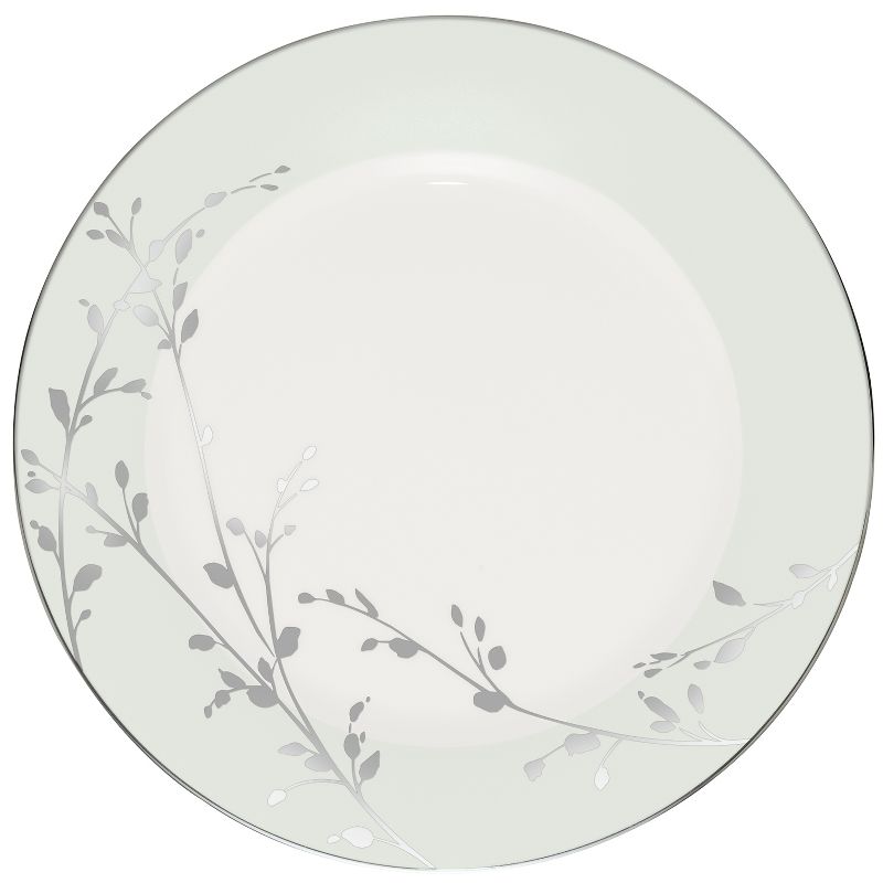 10 Strawberry Street Matte Wave Stoneware Salad Plates 8" White - Set of 6