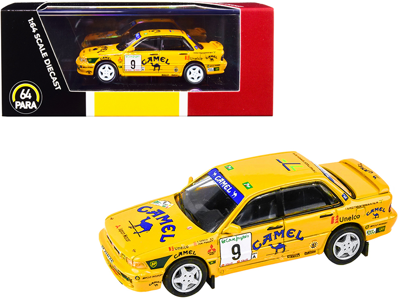 Mitsubishi Lancer GSR Evolution III RHD (Right Hand Drive) Black "Global64" Series 1/64 Diecast Model by Tarmac Works