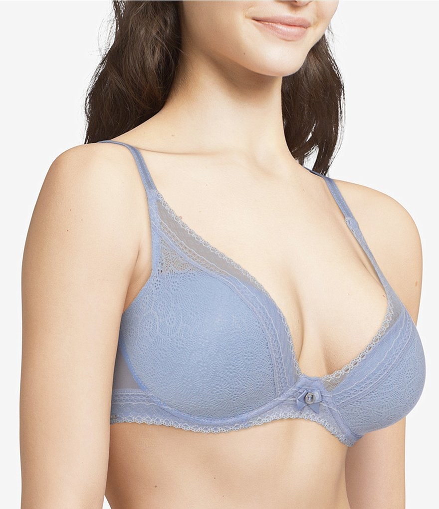 Chantelle Festive Plunge Full-Busted Wire U-Back Contour Bra