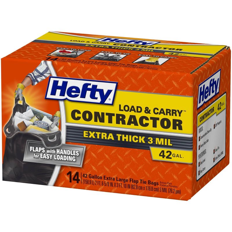 Hefty Strong Extra Large Drawstring Trash Bags - 33 Gallon - 26ct