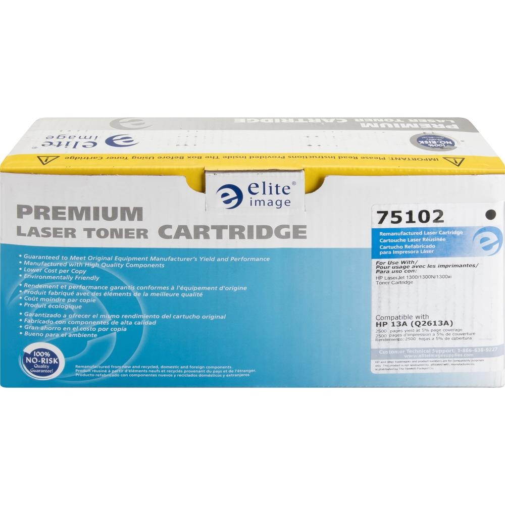 Elite Image Compatible Black Toner Cartridge (Alternative for HP 13A/Q2613A)