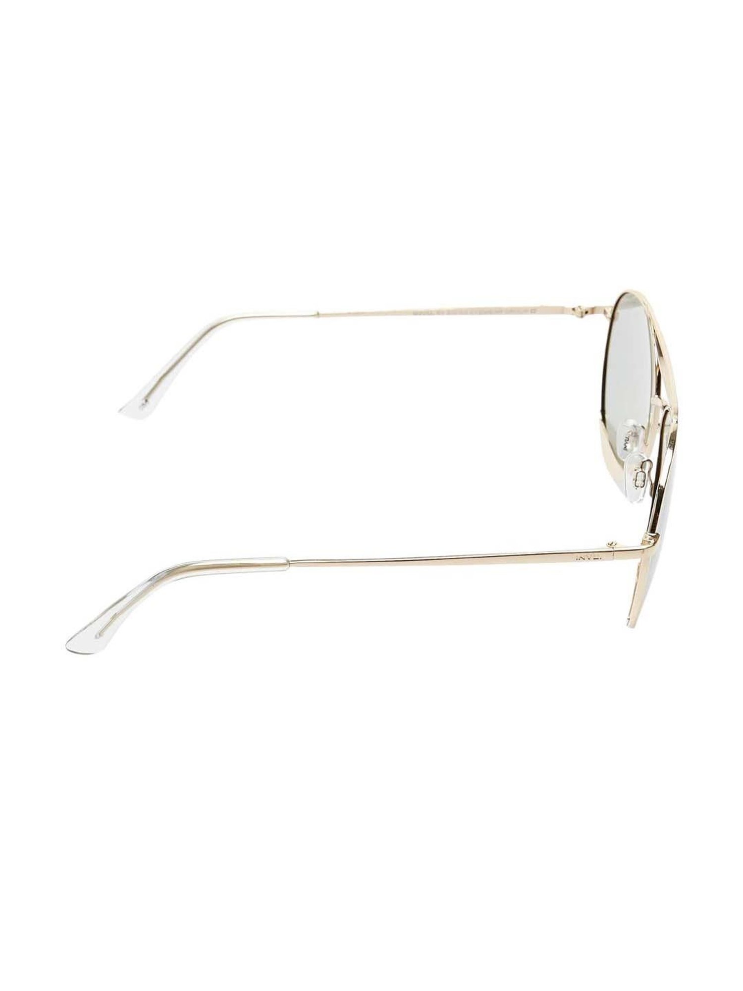 INVU Grey Aviator UV Protection Unisex Sunglasses