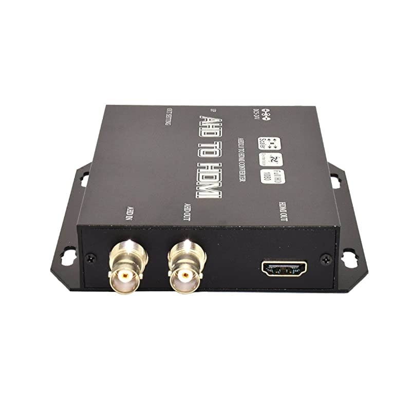 AHD 20 to HDMI Converter 1080P AHD Loopout 1000M Repeater ESD Protect OSD menu HD CCTV Outdoor Home Security Surveillance Camera System DVR Video Recorder