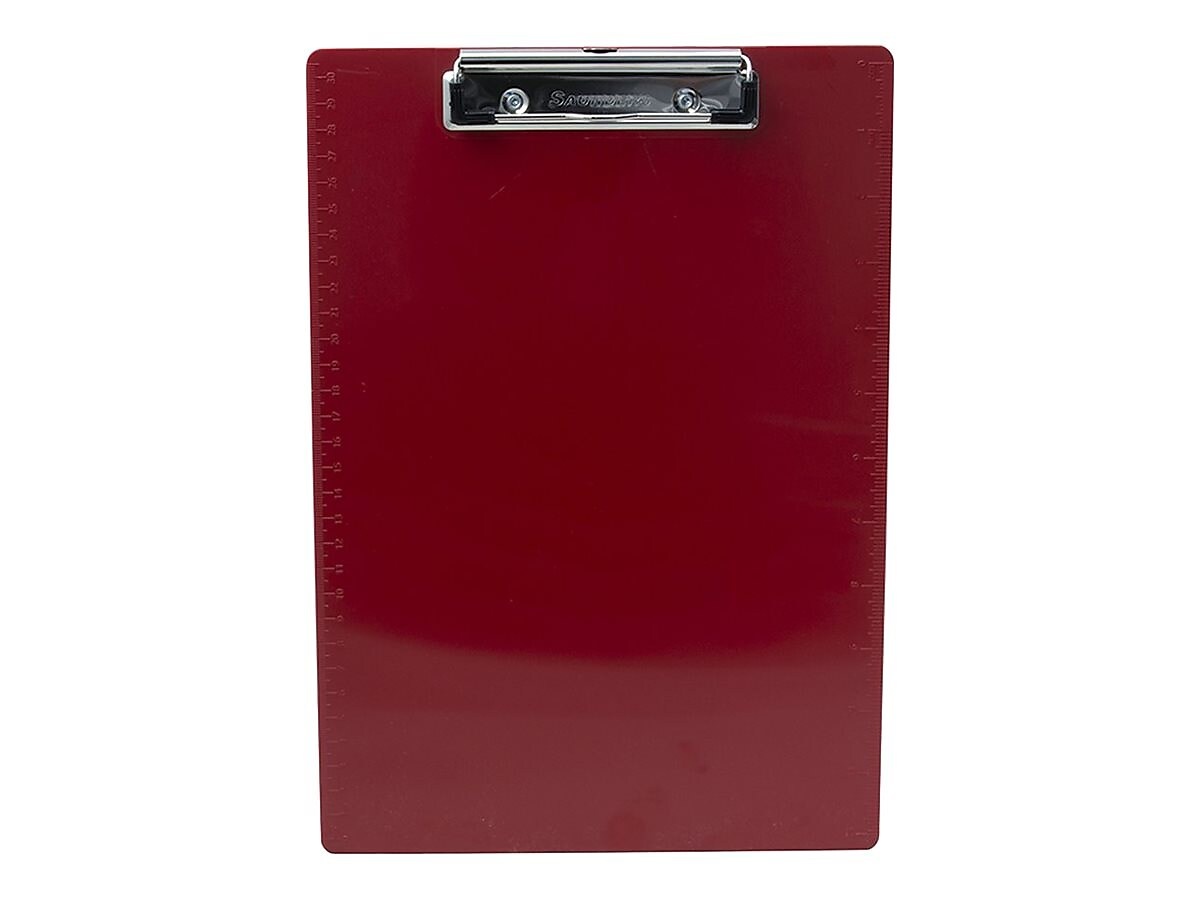 Saunders Plastic Clipboards Letter Size Red/Bl SAU22601