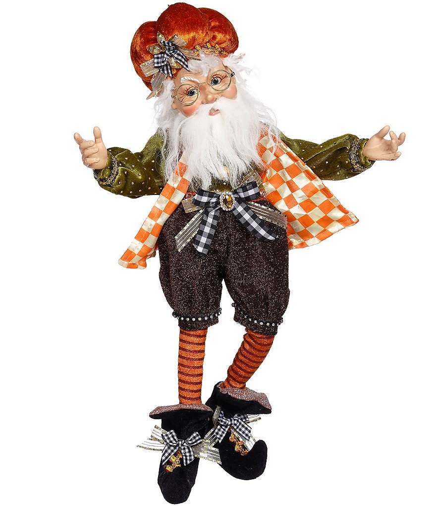 Mark Roberts Northpole Jack O Lantern Elf Medium Figurine