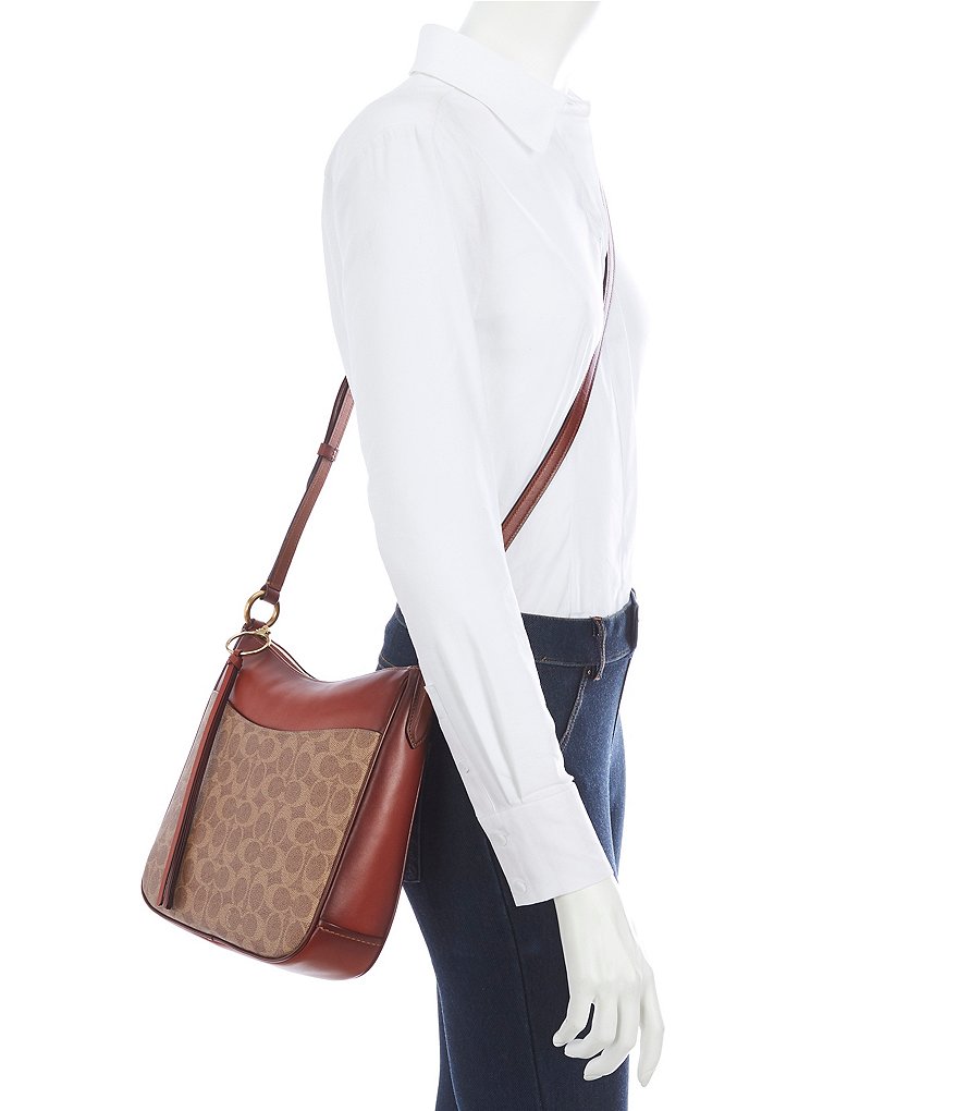 COACH Chaise Signature Canvas Crossbody Bag