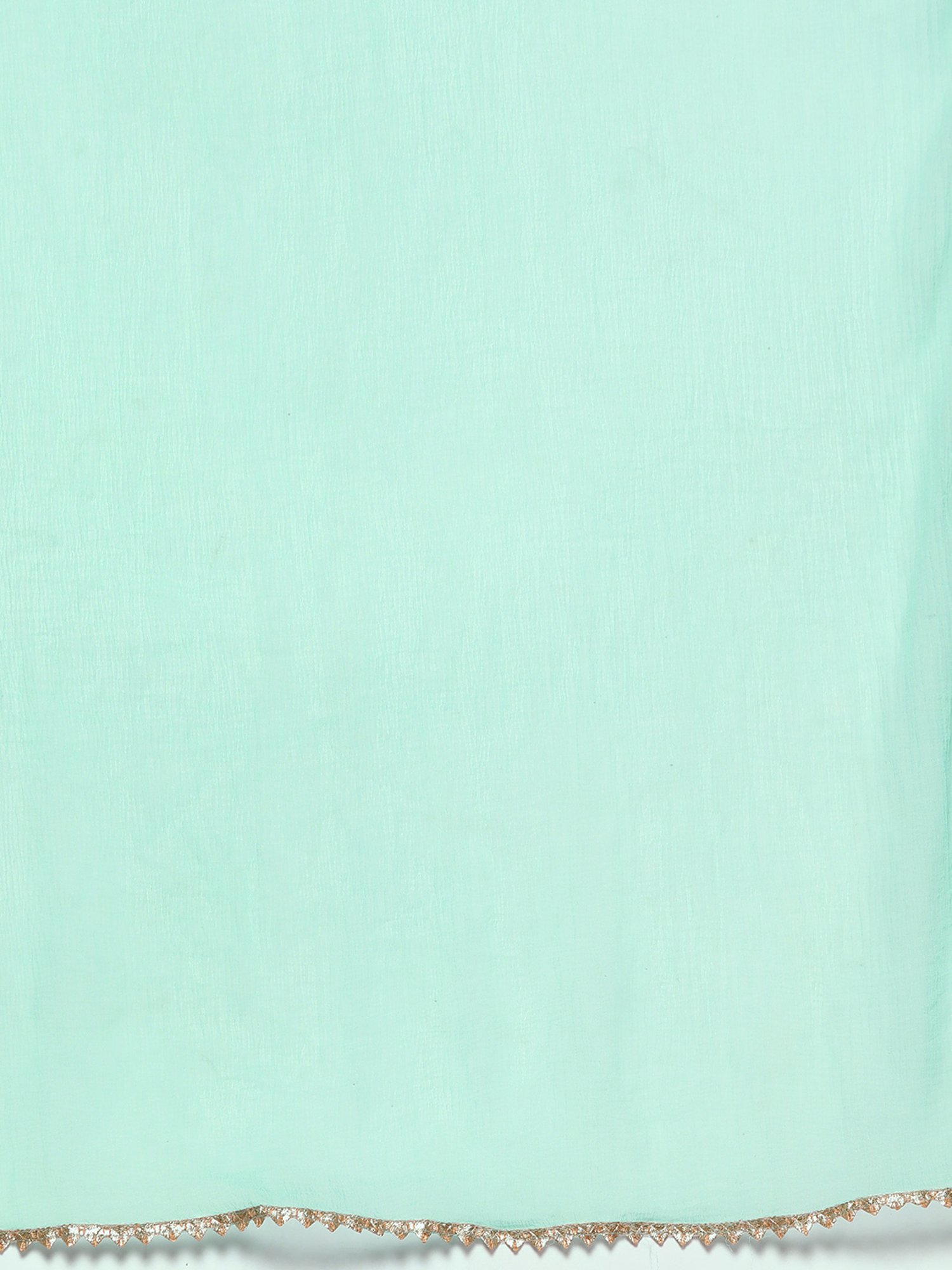 Varanga Blue Cotton Printed Kurta Palazzo Set With Dupatta