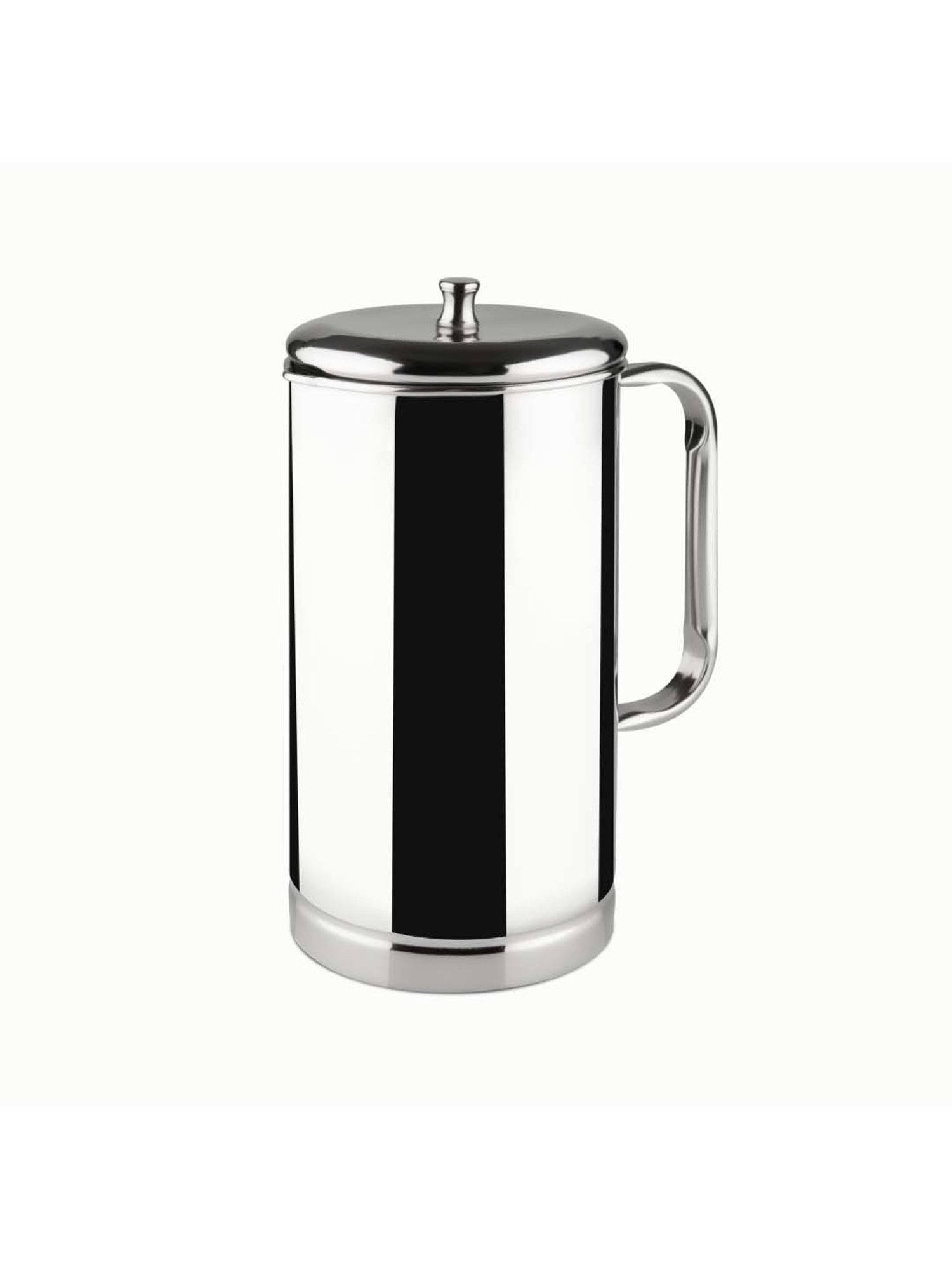 FnS Barista Silver Stainless Steel Pitcher (1.5 L)