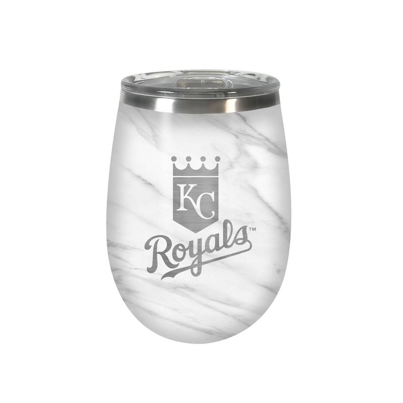 MLB Kansas City Royals 10oz Marble Wine Tumbler