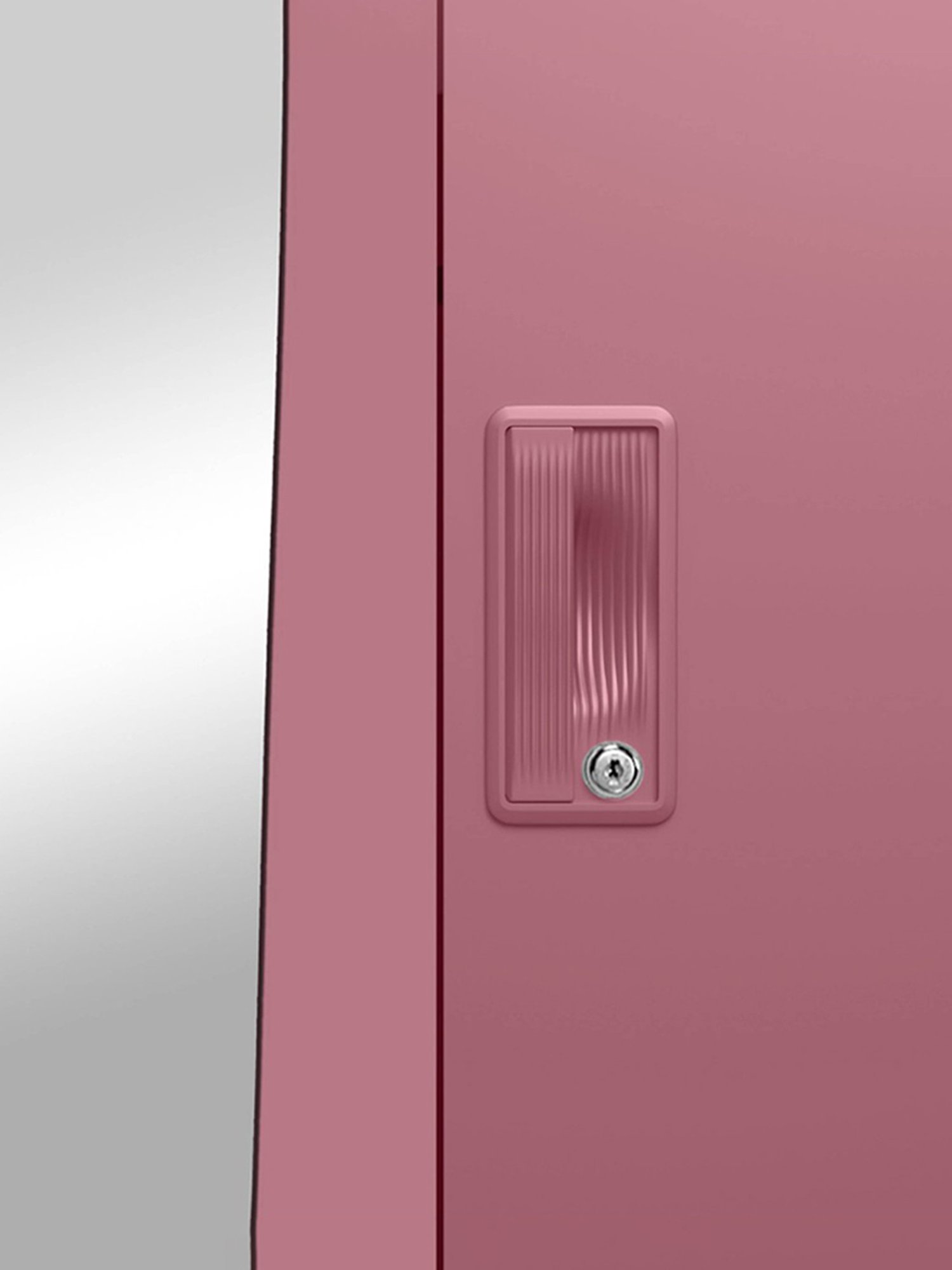 Godrej Interio Ewa Brown Engineered Wood 4 Door Wardrobe