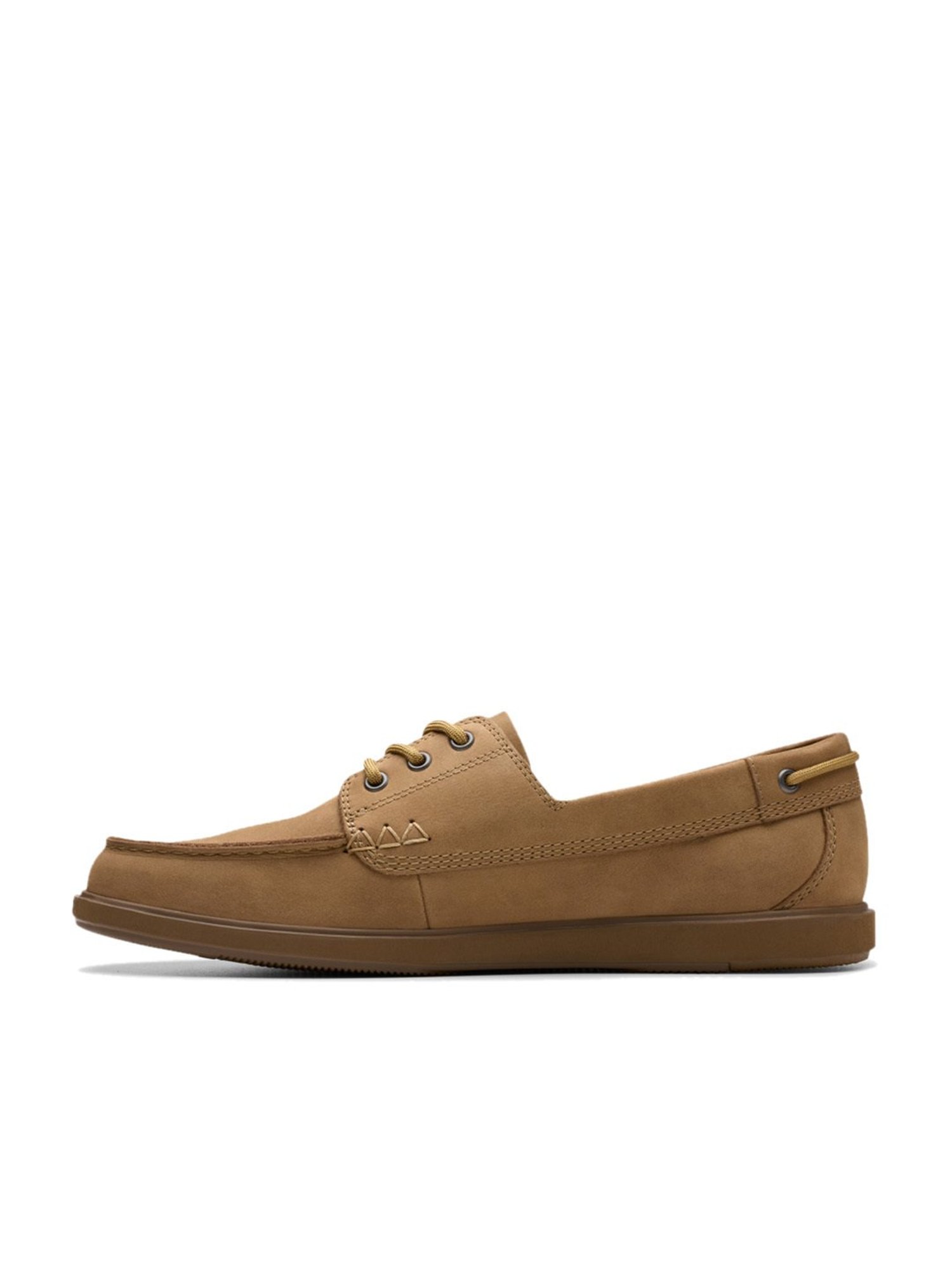Clarks Men's Bratton Boat Sand Derby Shoes