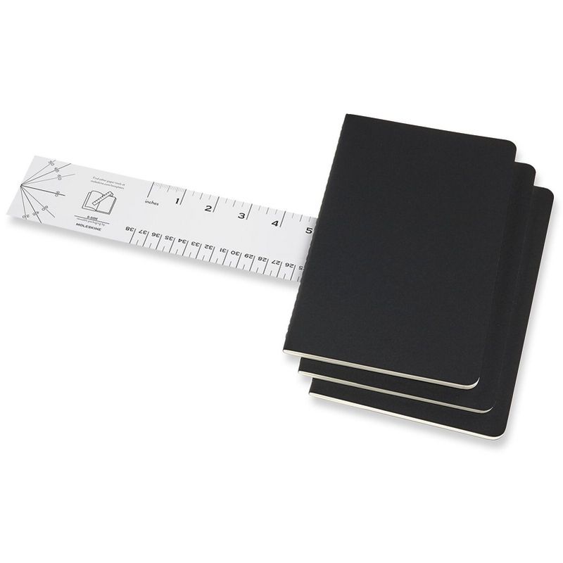 Moleskine Cahier Journal, Large Dotted, Black 719213