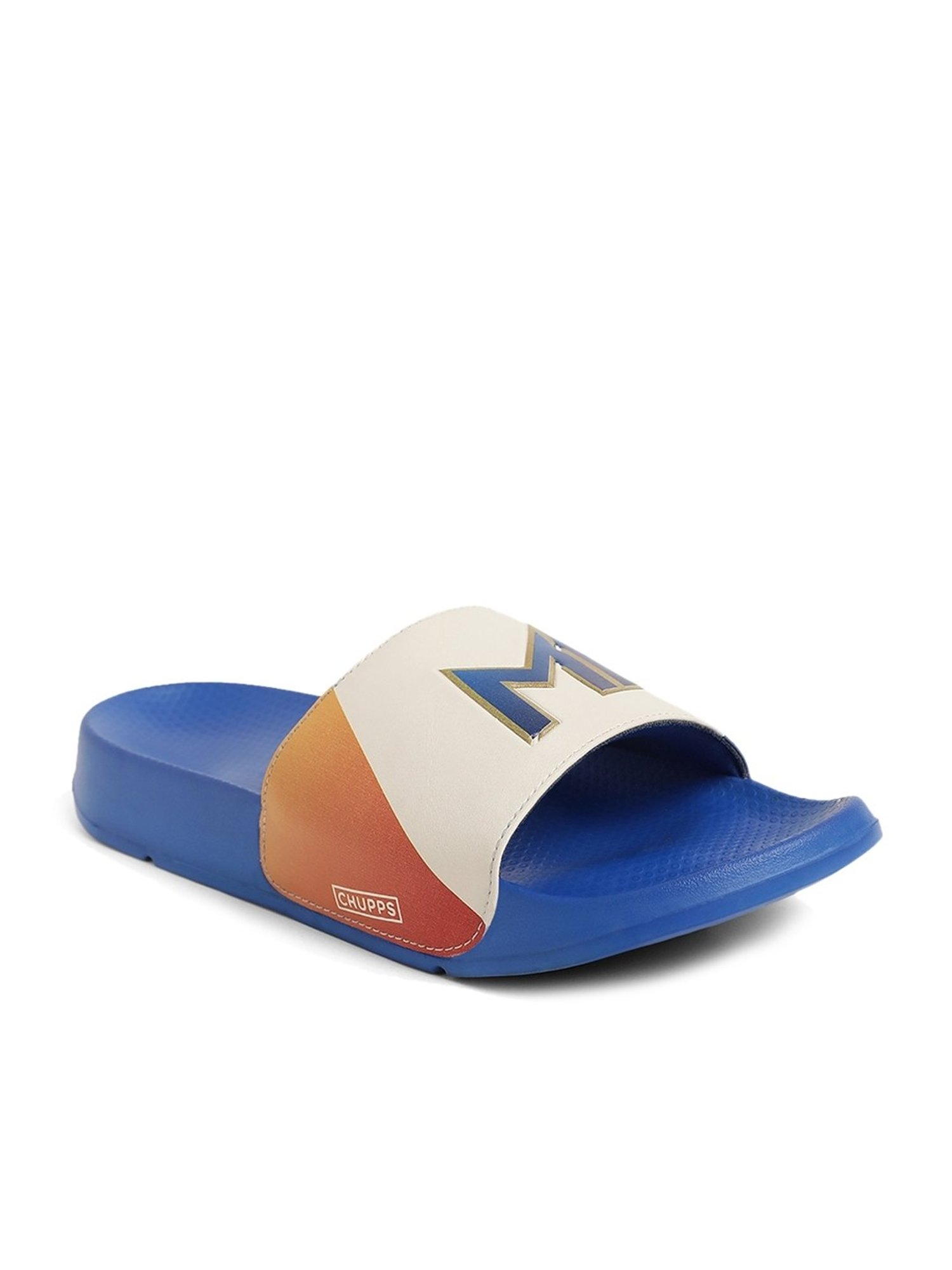 Chupps Men's MI Official White Slides