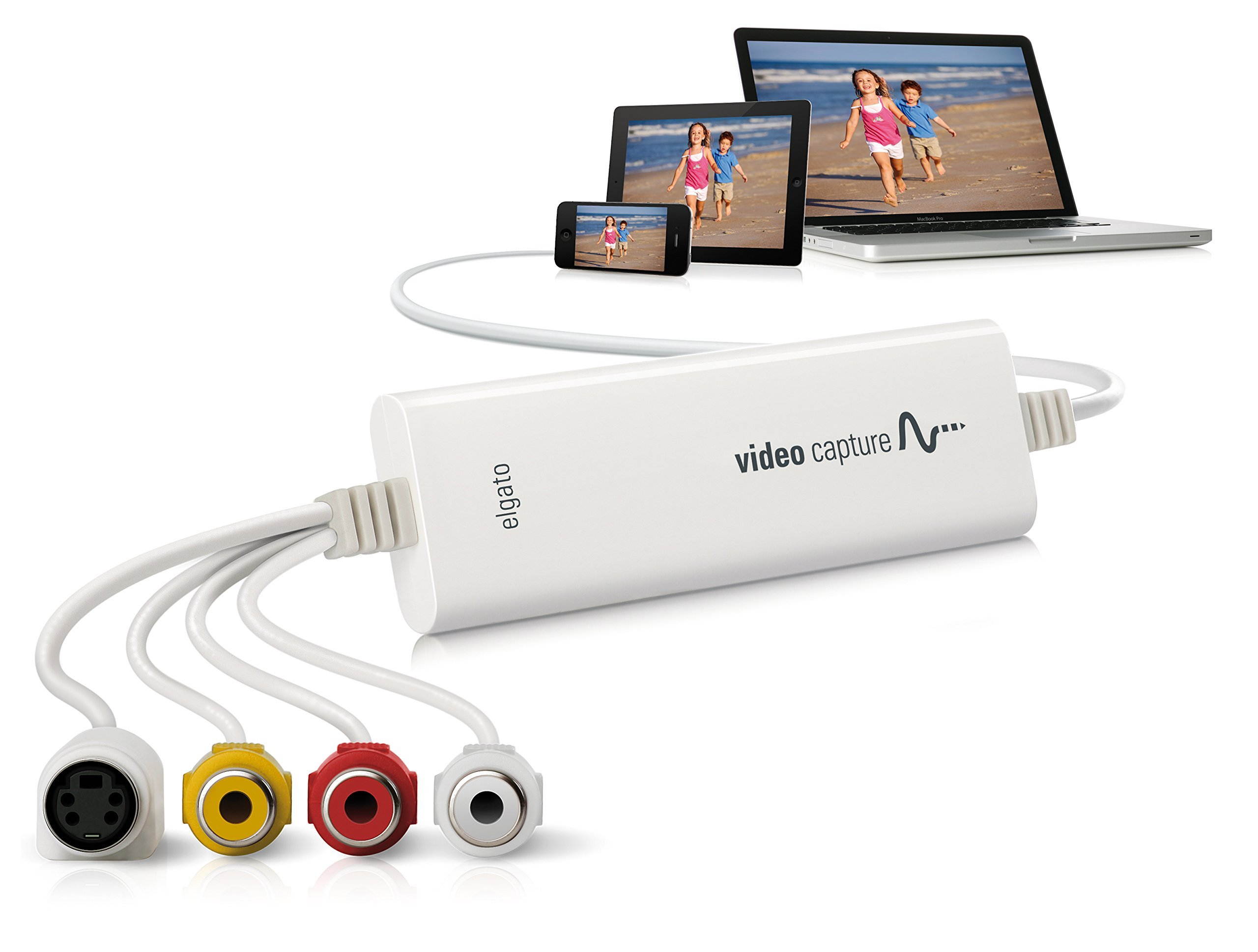 Elgato Video Capture - Digitize Video for Mac, PC or iPad (USB 2.0)