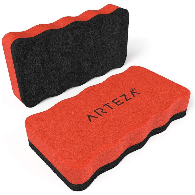 Arteza Magnetic Dry Erase Whiteboard Erasers - 10 Pack (ARTZ-9103)