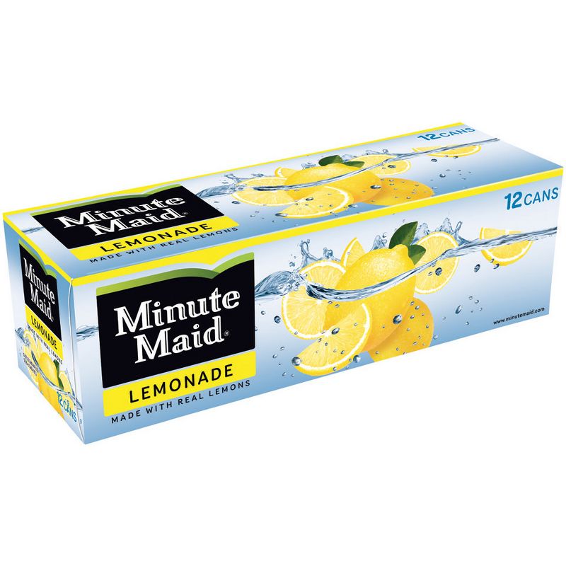 Minute Maid Lemonade - 12pk/12 fl oz Cans