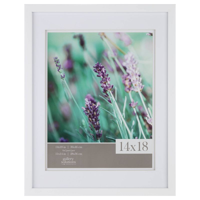 14" x 18" Frame White - Gallery Solutions