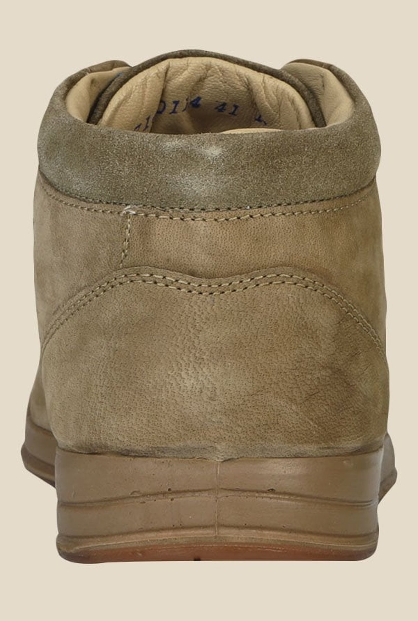 Woodland Men's Khaki Derby Boots