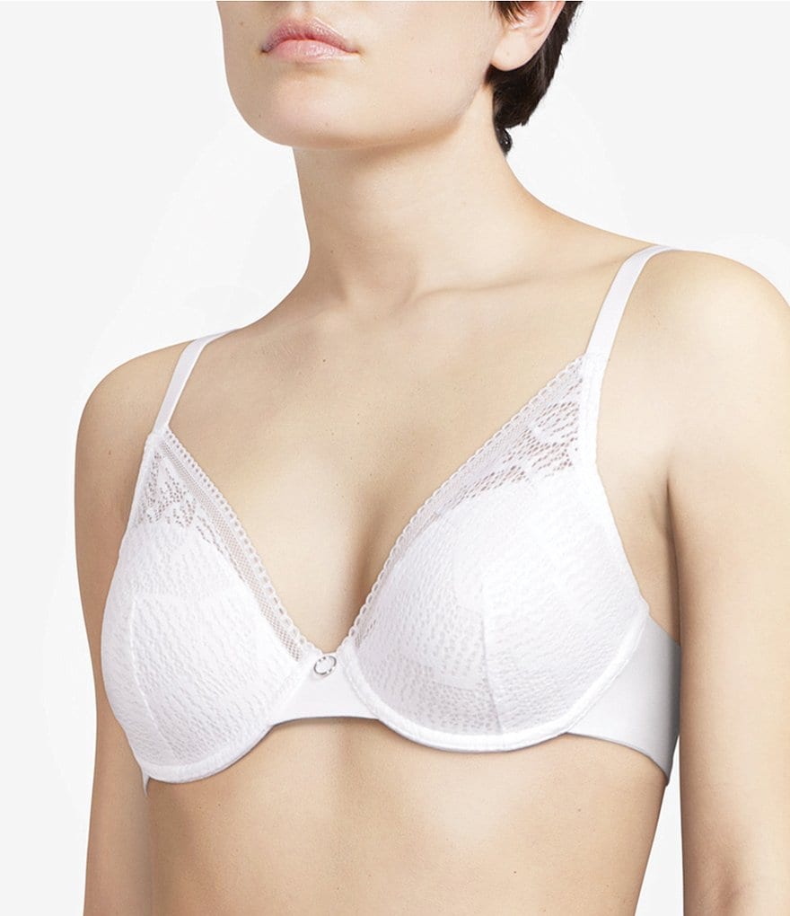Chantelle Erika Plunging Full-Busted Contour U-Back Underwire Bra