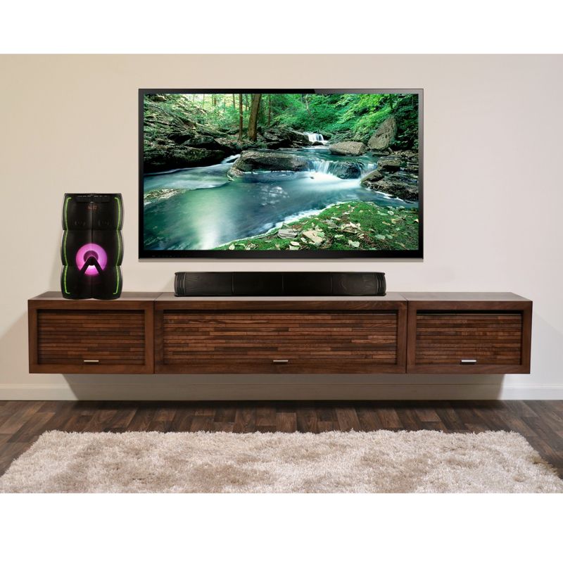 beFree Sound 4.1 Channel Multimedia Wired Speaker Shelf System