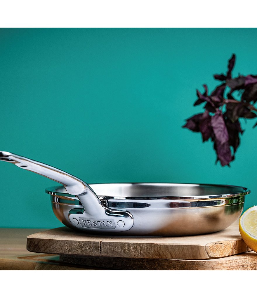 Hestan ProBond Stainless Steel Skillet, 8.5#double;
