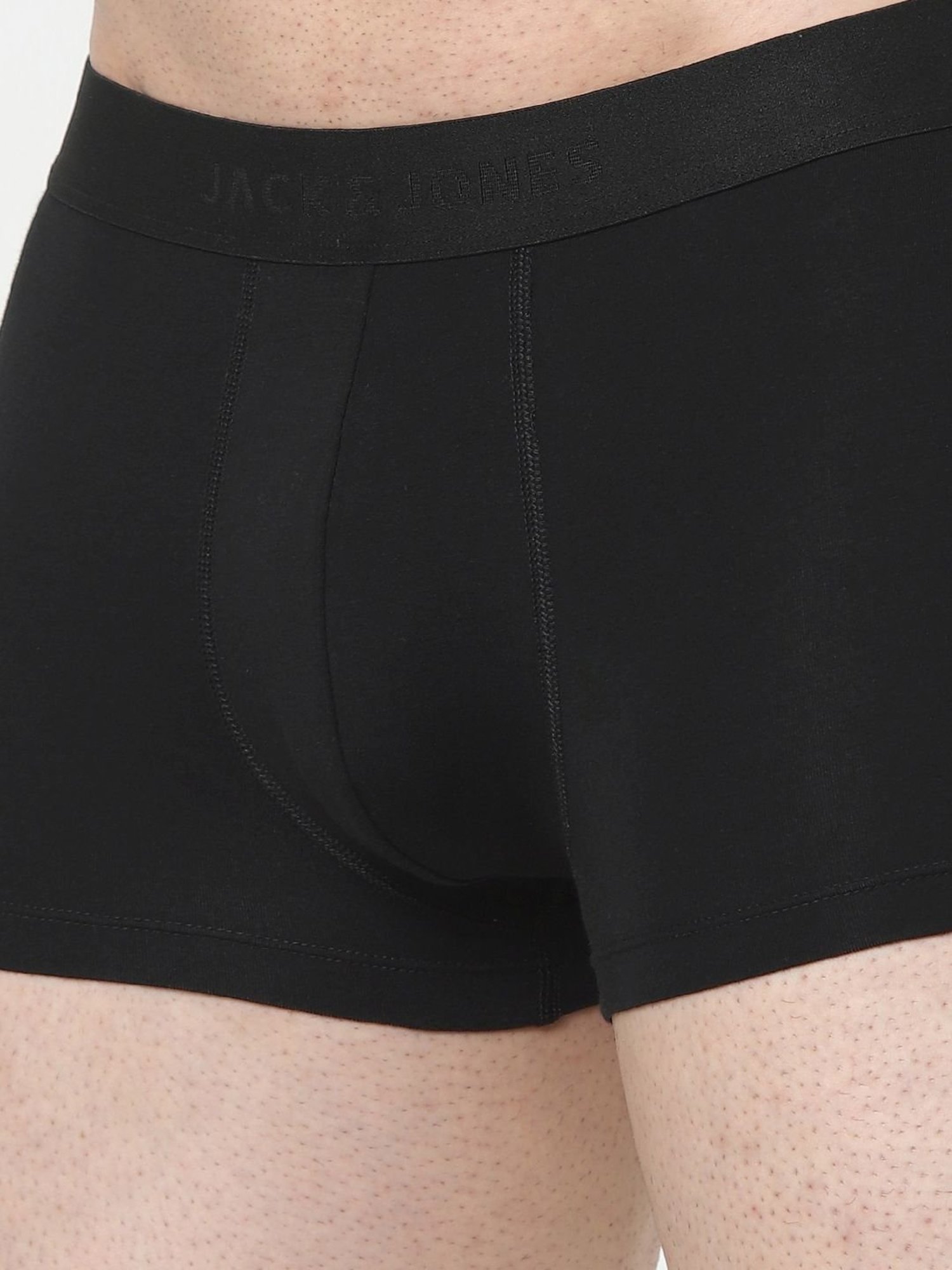 Jack & Jones Black Regular Fit Trunks