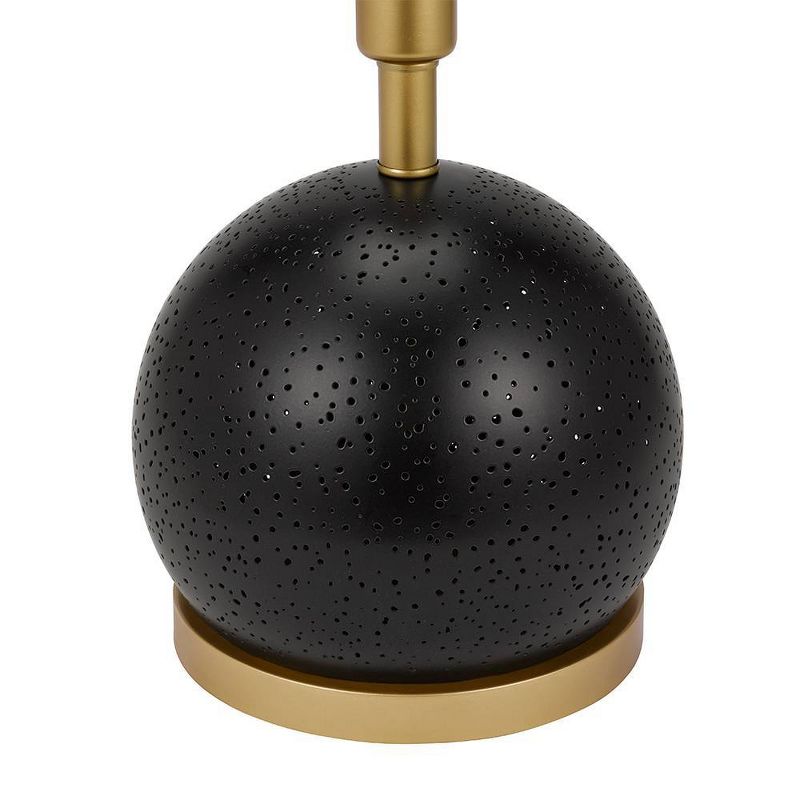 25" Liza Table Lamp Matte Black  - Cresswell Lighting