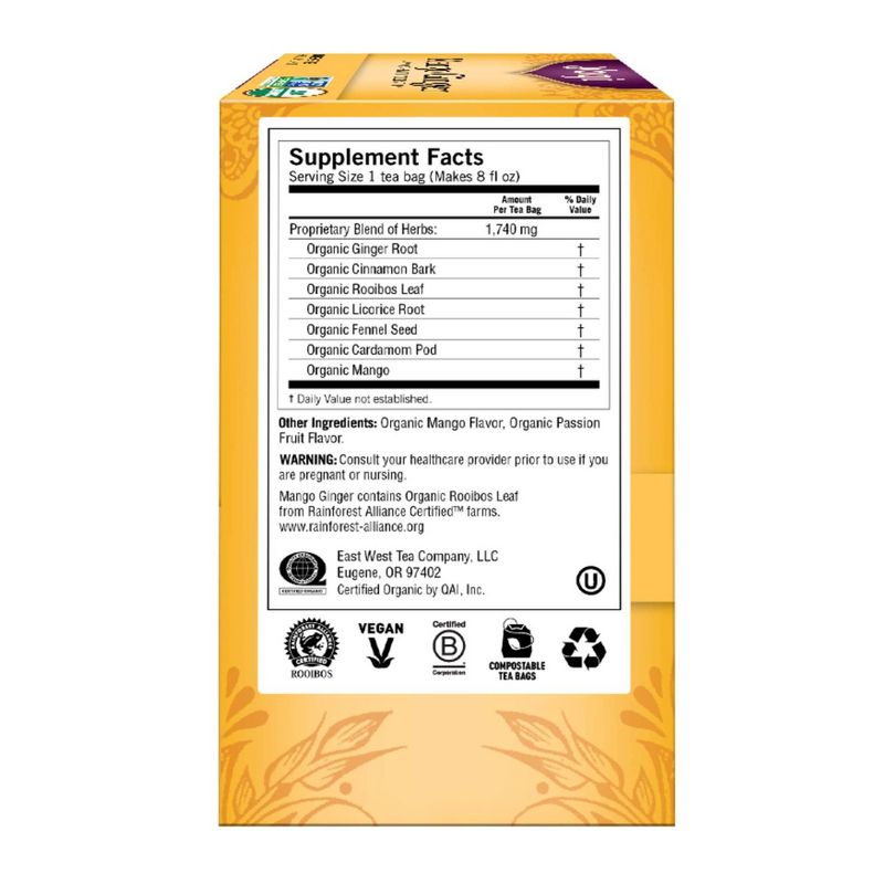 Yogi Tea - Mango Ginger Tea - 16ct