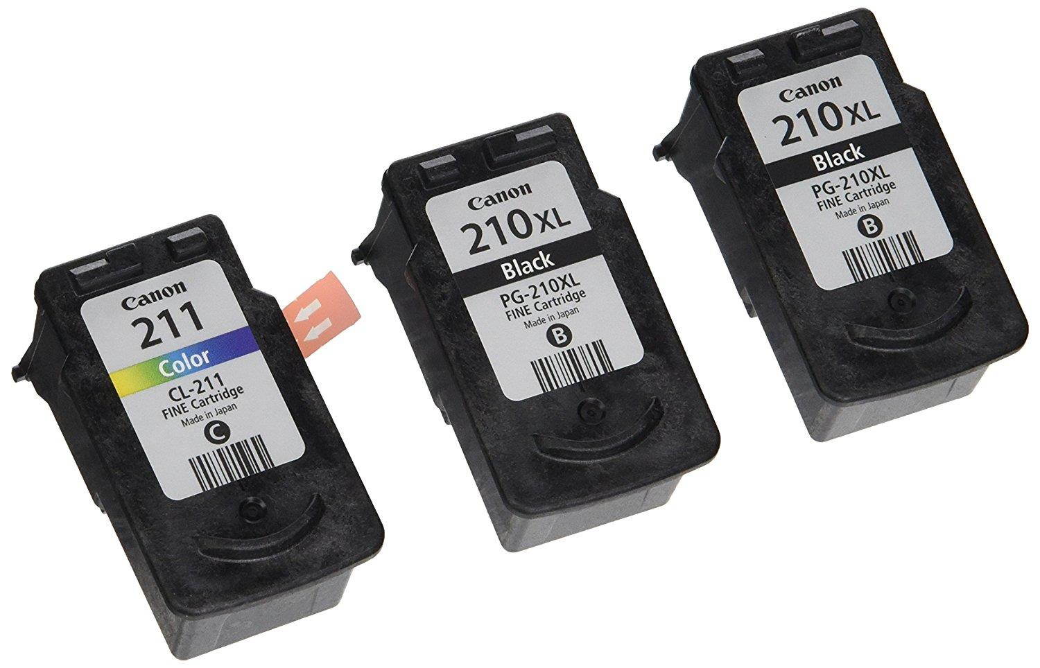 Canon PG-210XL & CL211-3 Pack