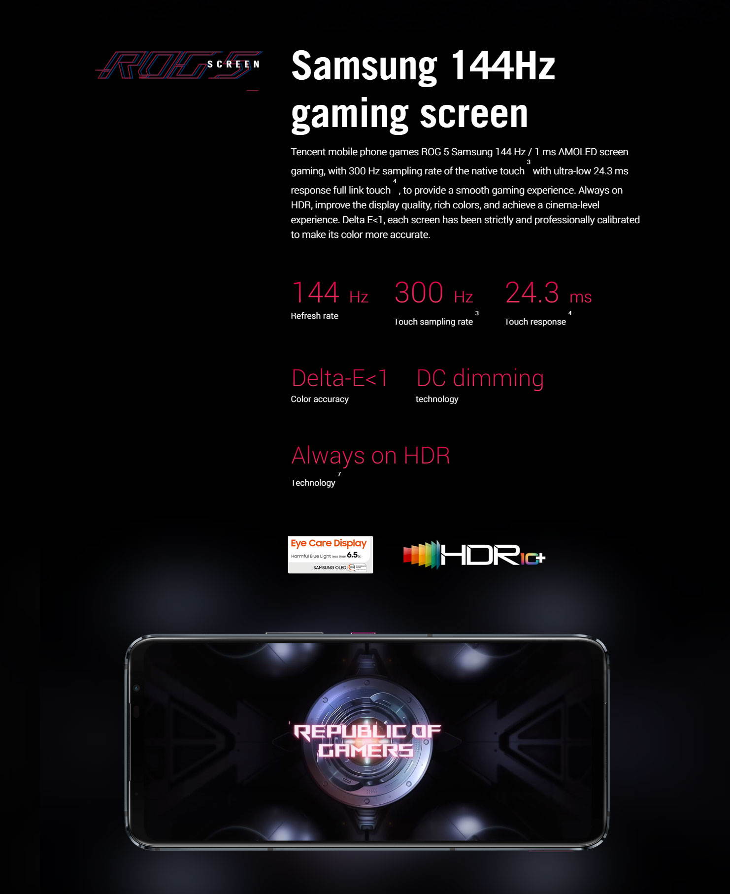 ASUS ROG Phone 5,ROG5 Phone,including cooler fan Snapdragon 888  unlocked 5G Game smartphone | GSM Only, No CDMA | international version