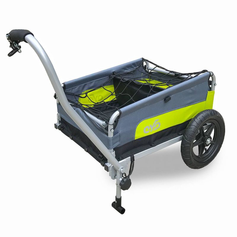 Tow Tuff TTF-2762ACBR Heavy Duty 2-in-1 Aluminum Automotive Cargo Luggage Carrier with Bike Hitch Rack