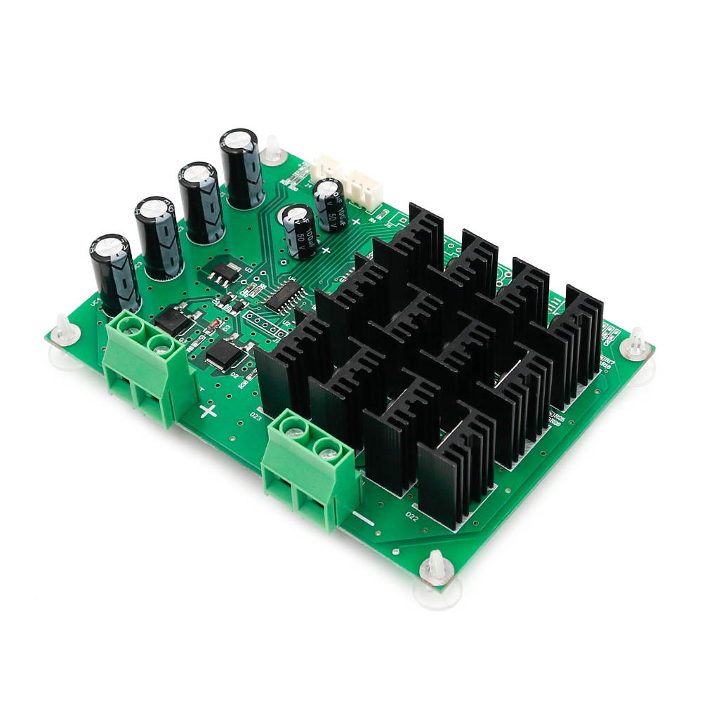 Motor Speed Control Board, DC 10-50V 60A High Power Motor Speed Controller PWM HHO RC Driver Controller Module 12V 24V 48V 3000W Extension Cord with Switch