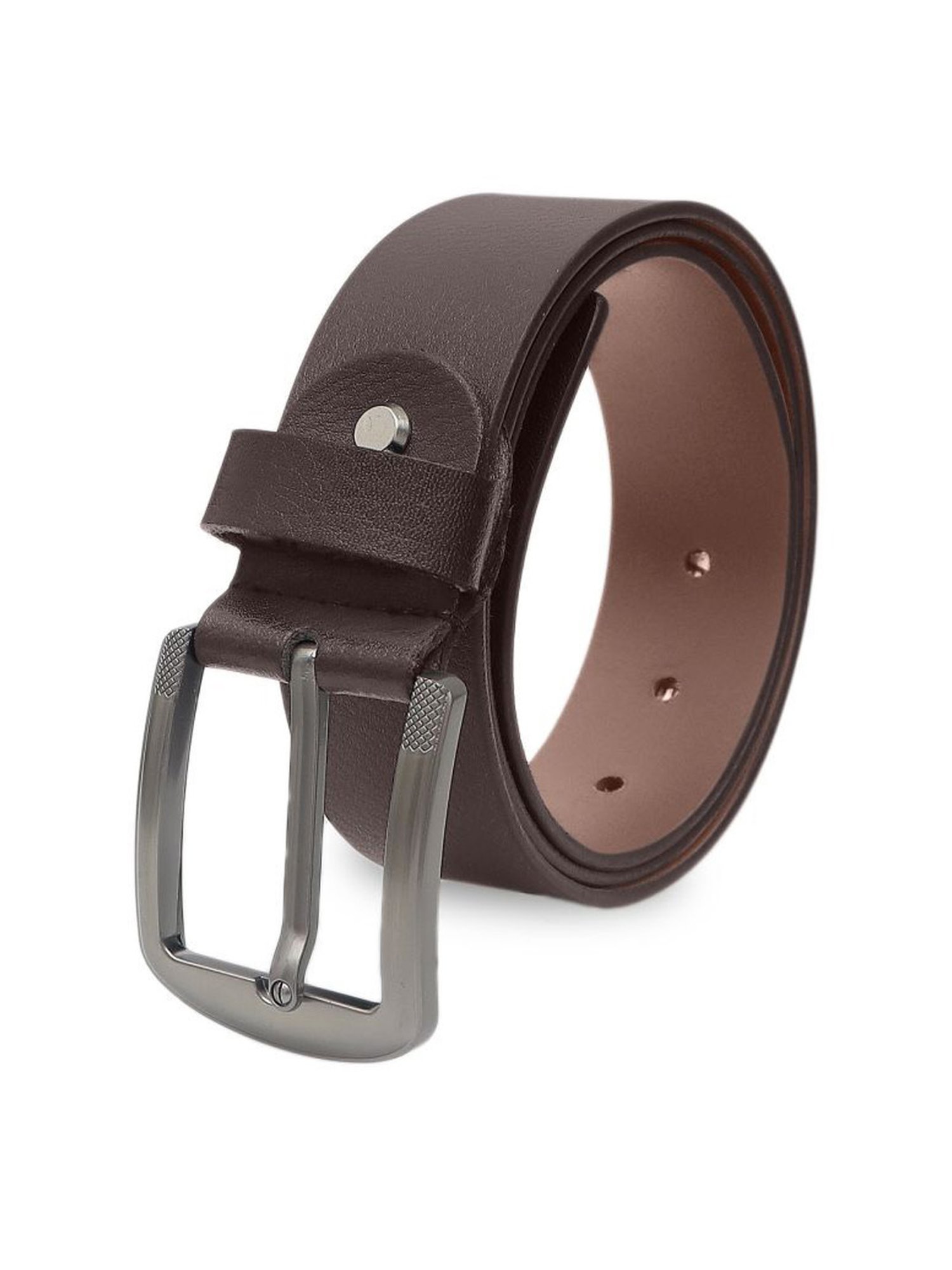 Kara Dark Brown Waist Belt for Men