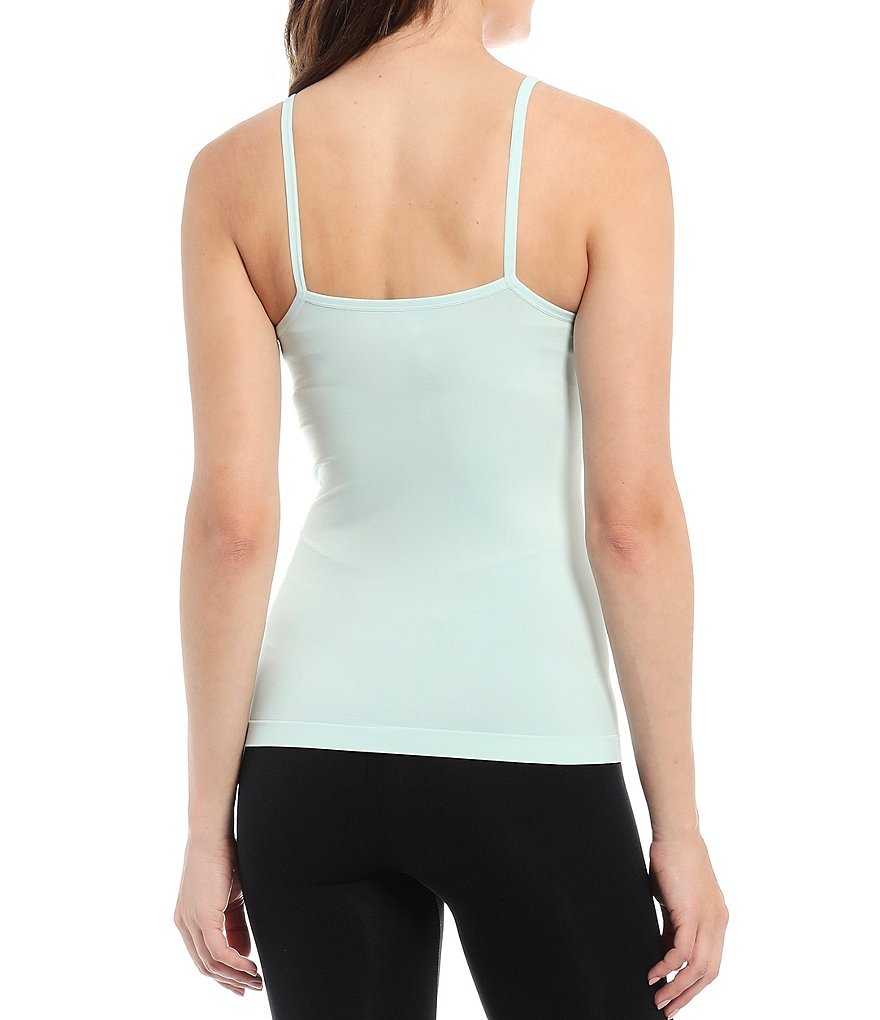 Modern Movement Solid Seamless Scoop Neck Microfiber Camisole