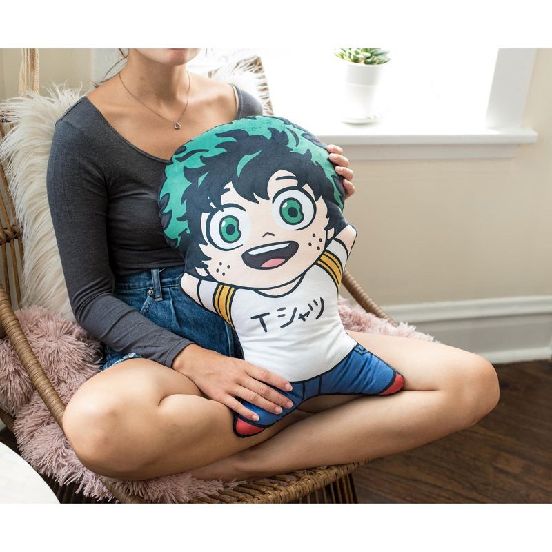 Surreal Entertainment My Hero Academia 20 Inch Character Pillow | Izuku Midoriya