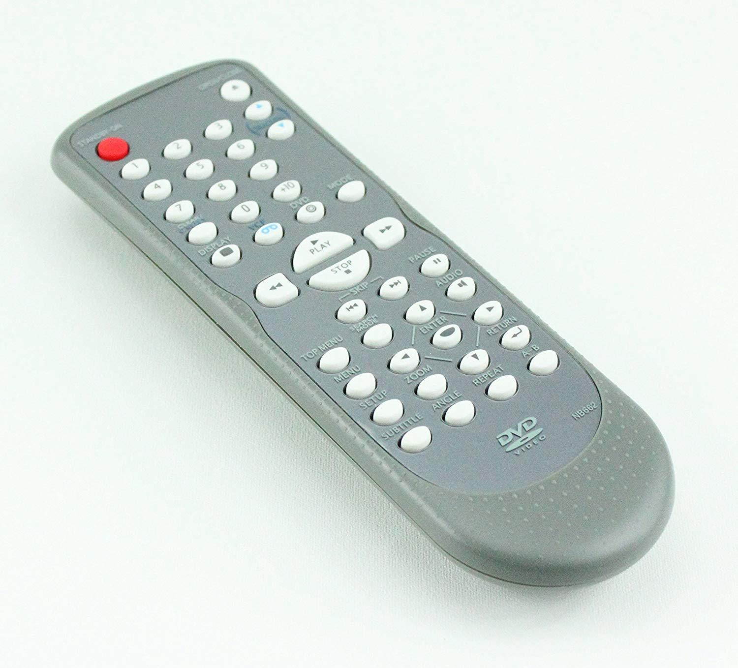 Original Magnavox NB662 DVD/ VCR Combo Remote Control for Models DV200MW8, DV200MW8A